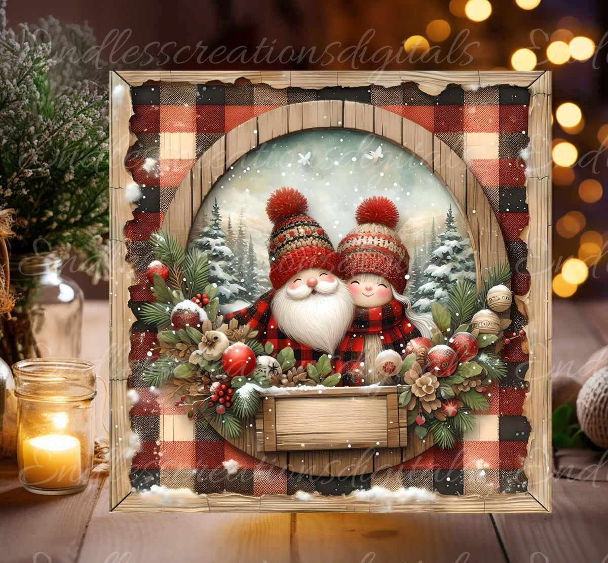 SANTA, MRS CLAUS CHRISTMAS
