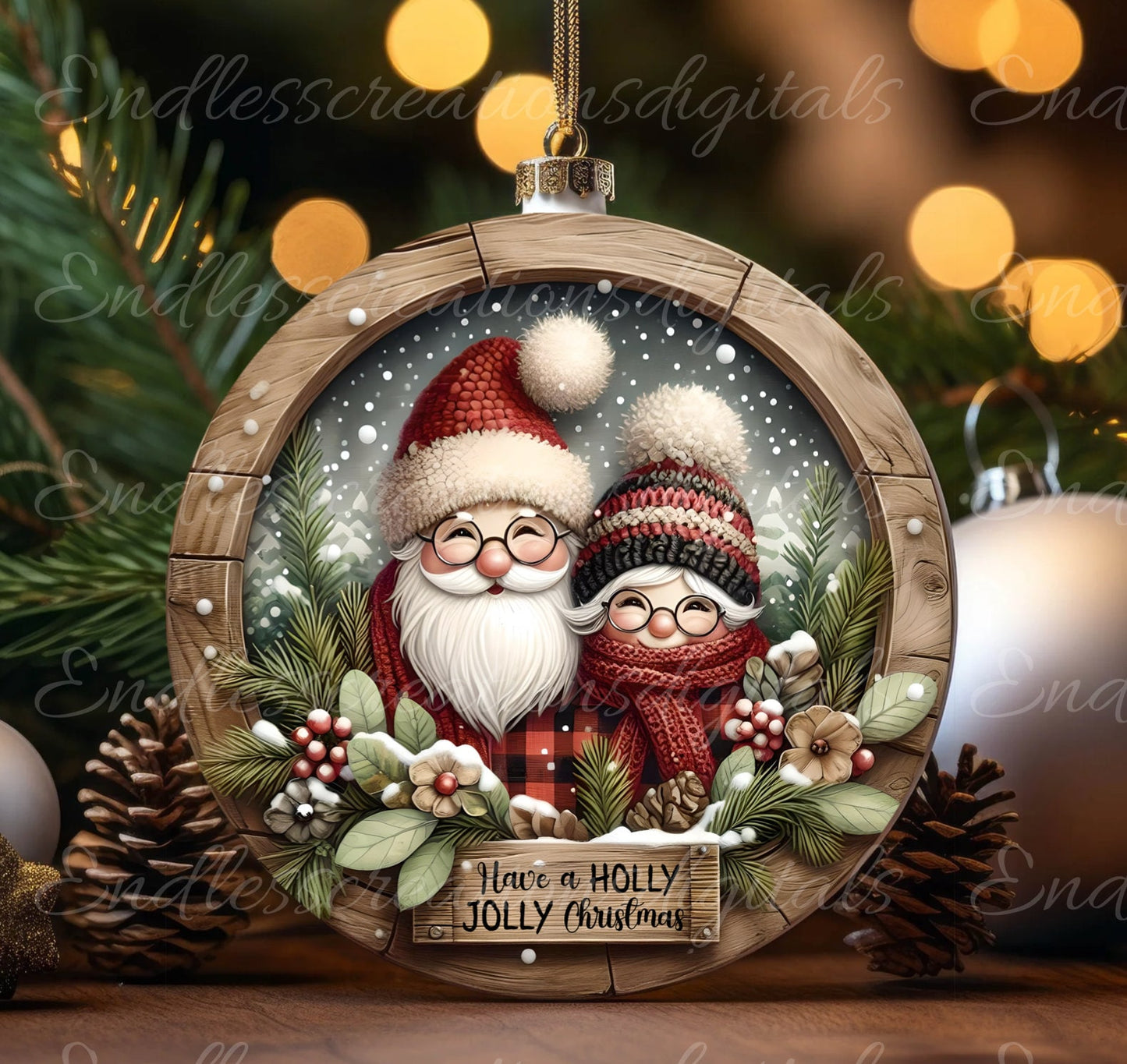 SANTA, MRS CLAUS CHRISTMAS
