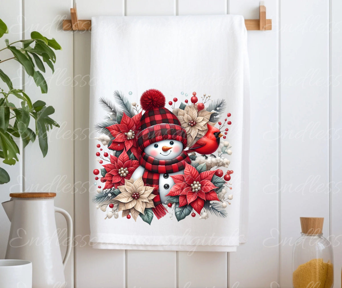 BUFFALO PLAID SNOWMAN WINTER TRANSPARENCY BUNDLE