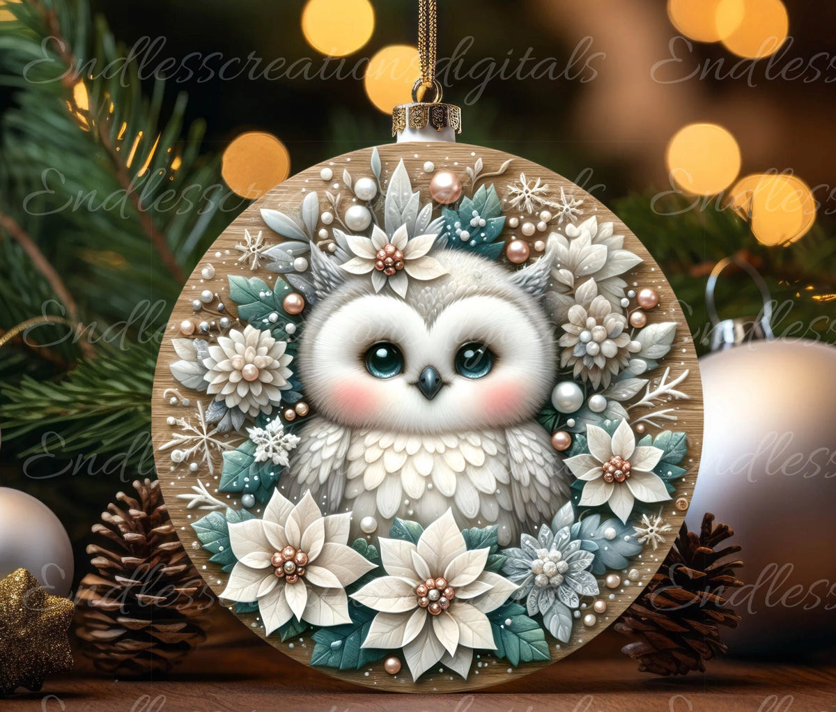 WINTER SNOW OWL