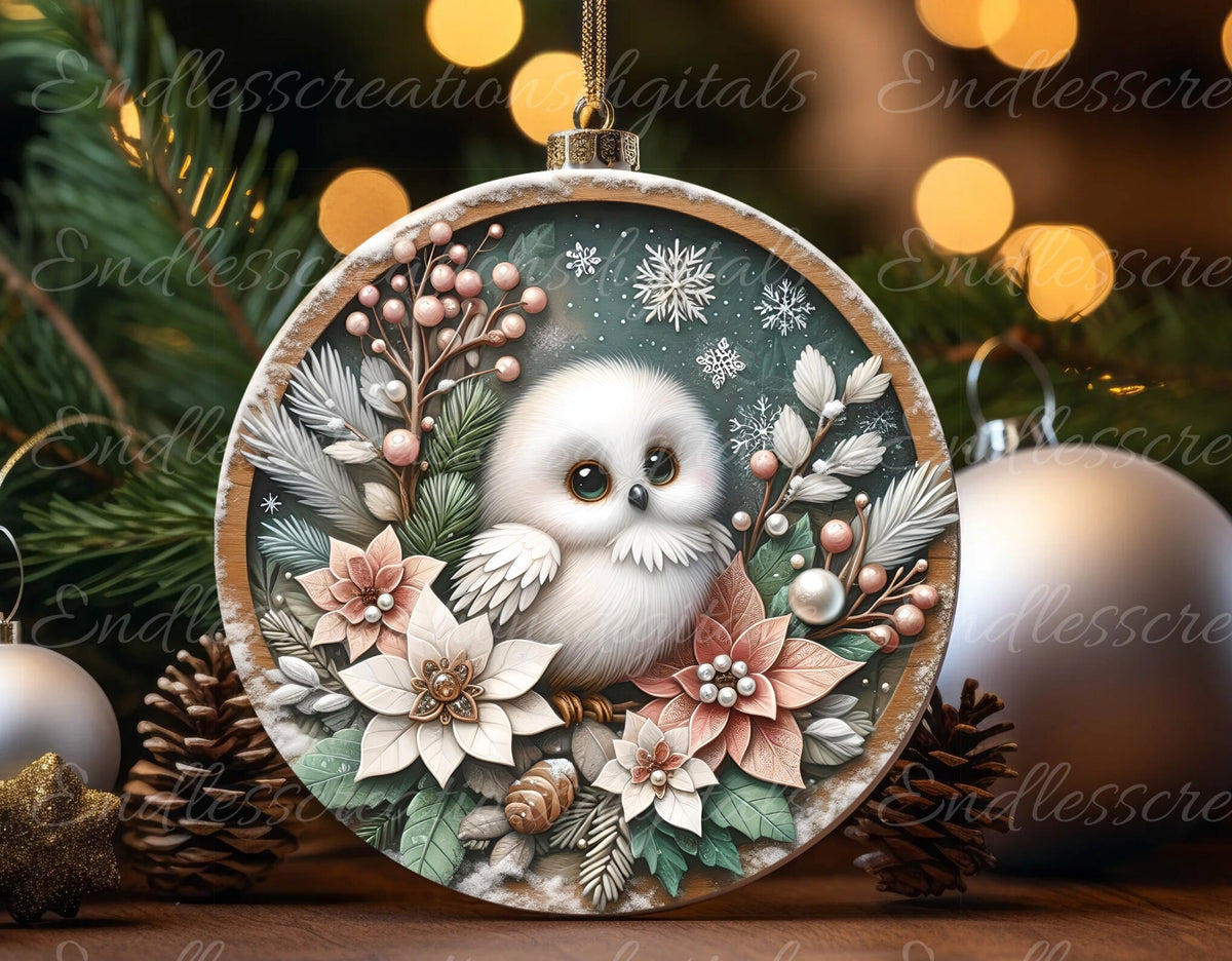 WINTER SNOW OWL