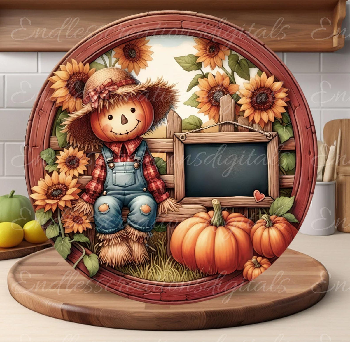 CUTEST PUMPKIN FALL SCARECROW