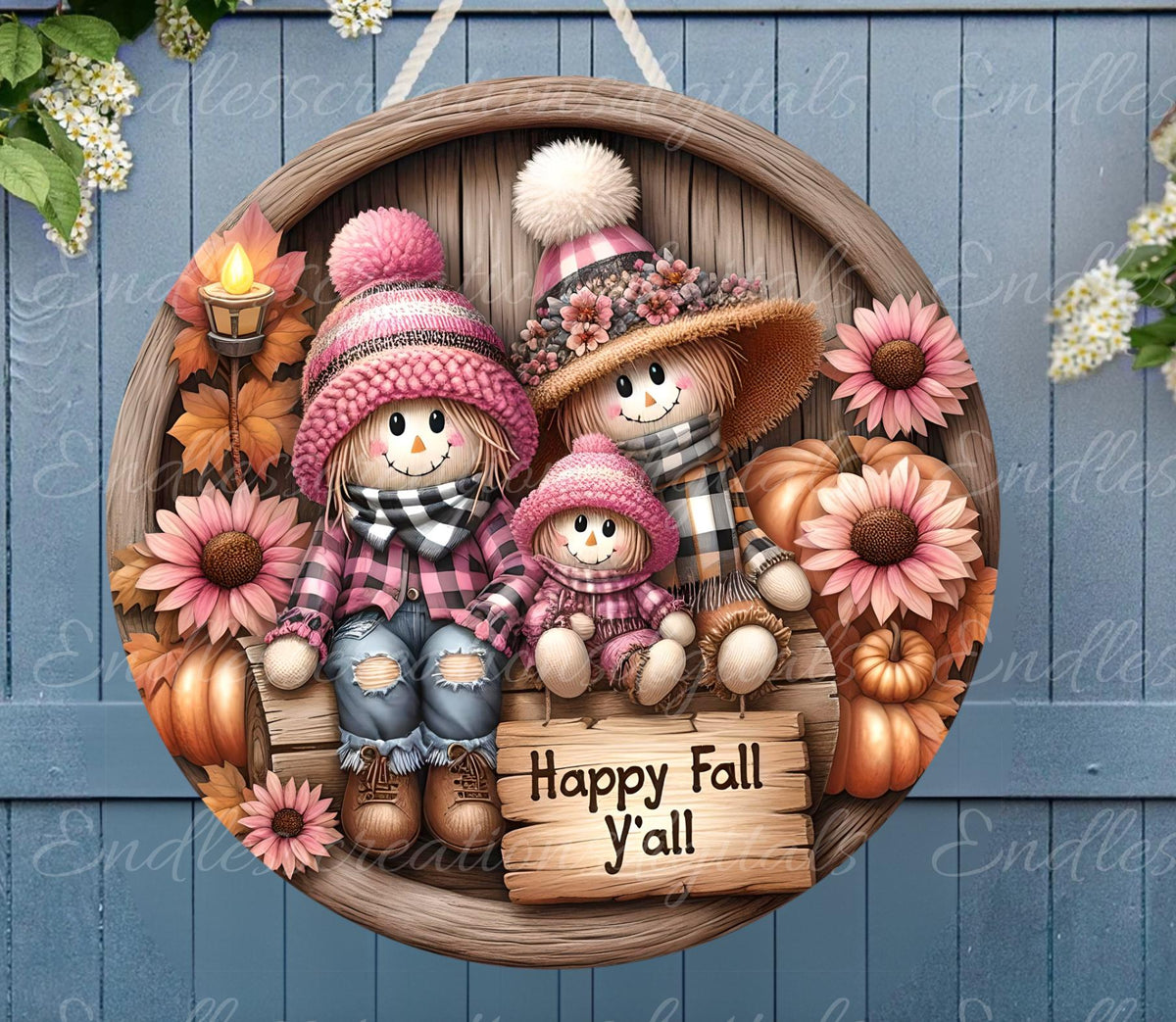 FALL SCARECROW FAMILY