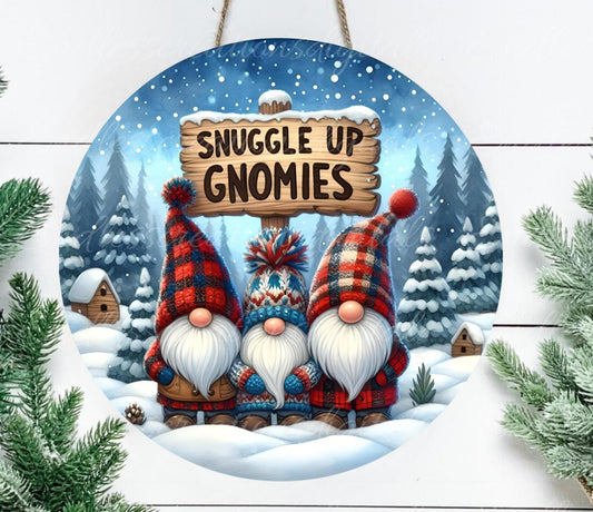 SNUGGLE UP GNOMIES WINTER ROUND