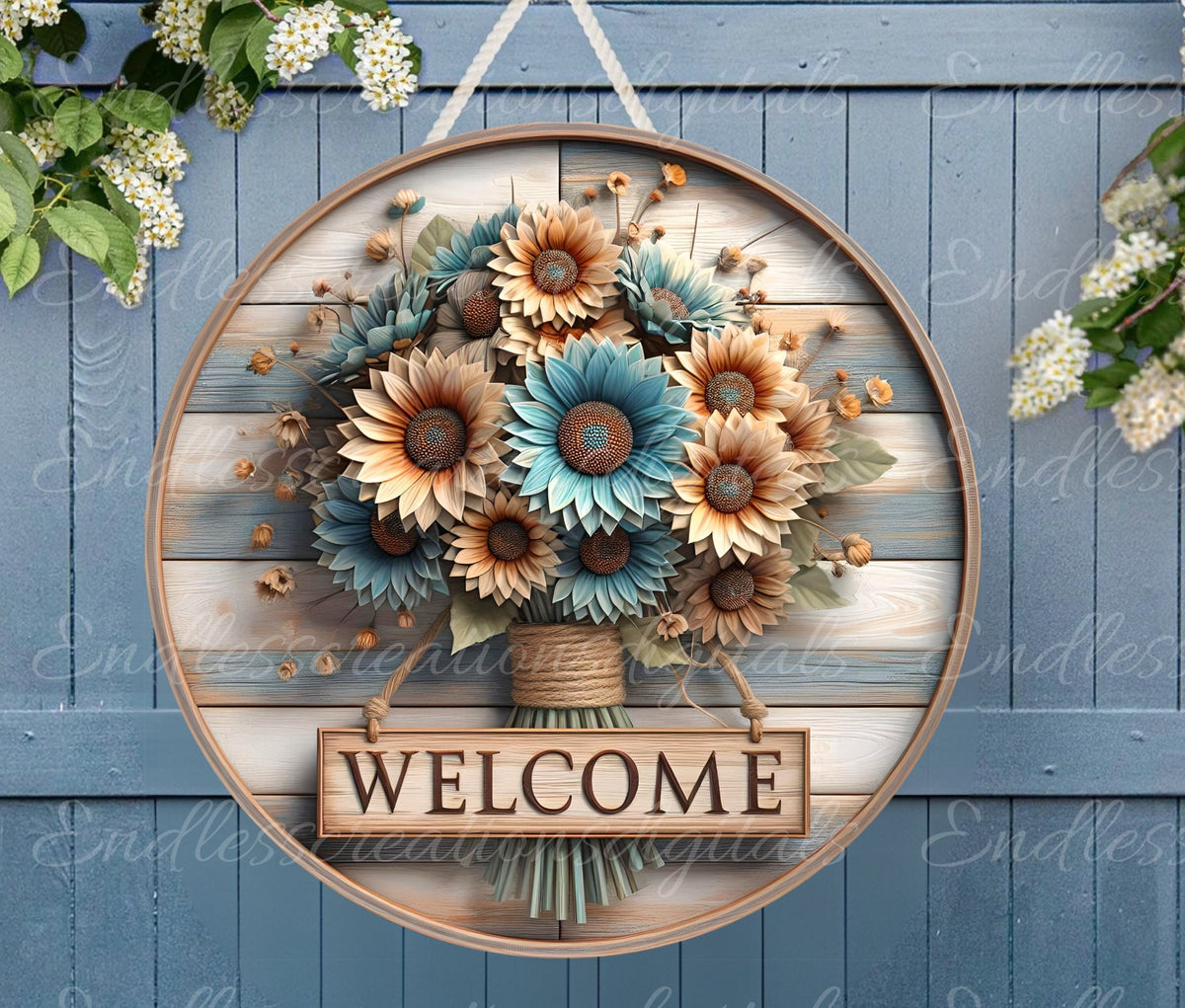 FALL SUNFLOWER WELCOME