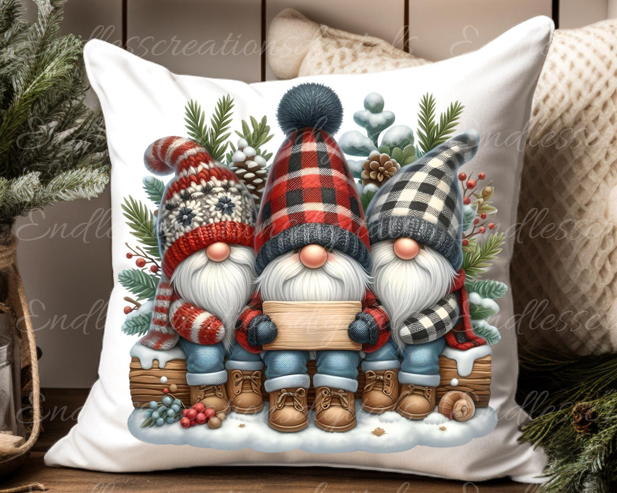 WINTER GNOMES TRANSPARENCIES