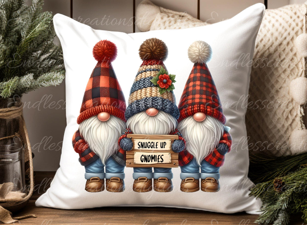 WINTER GNOMES TRANSPARENCIES