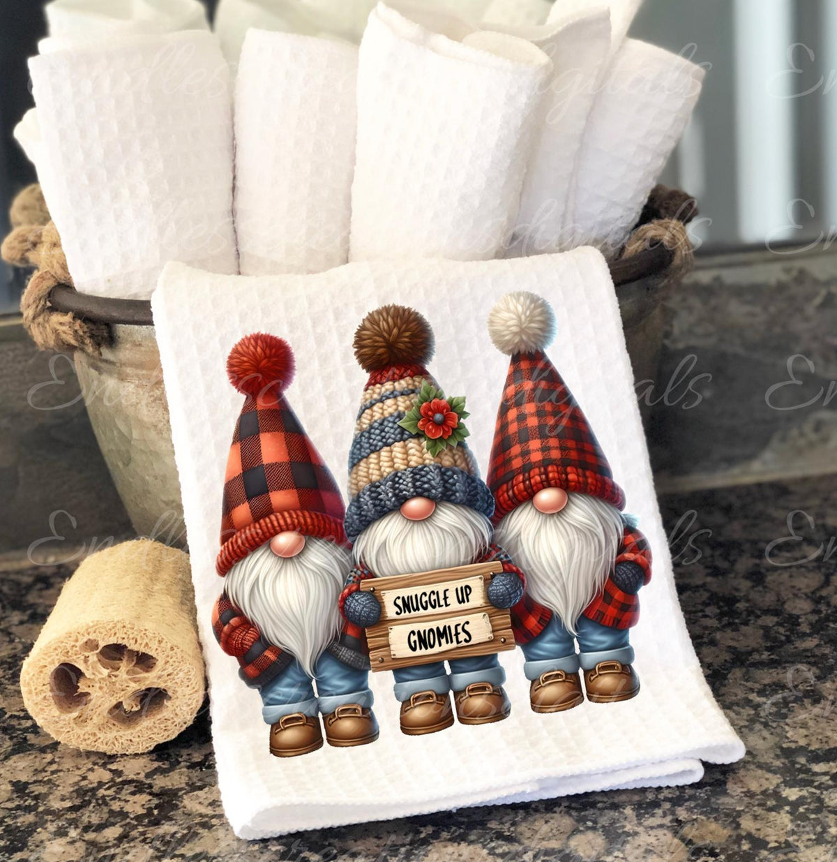 WINTER GNOMES TRANSPARENCIES
