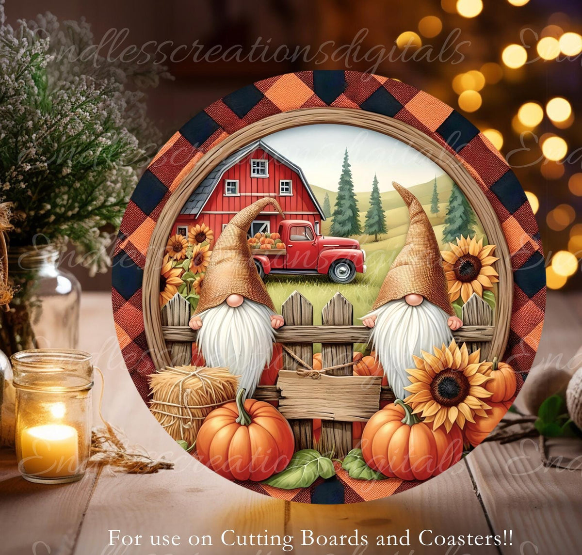 FALL GNOME WELCOME TO OUR PATCH