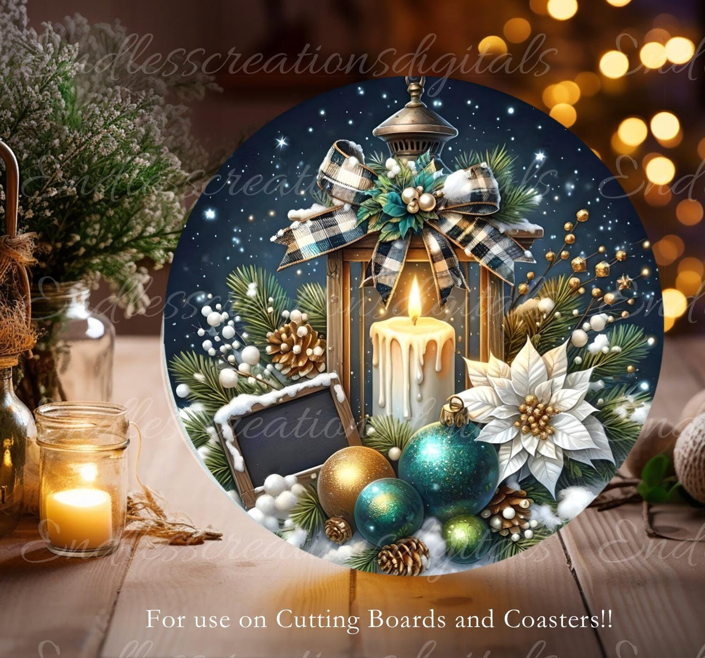 EMERALD CANDLE CHRISTMAS