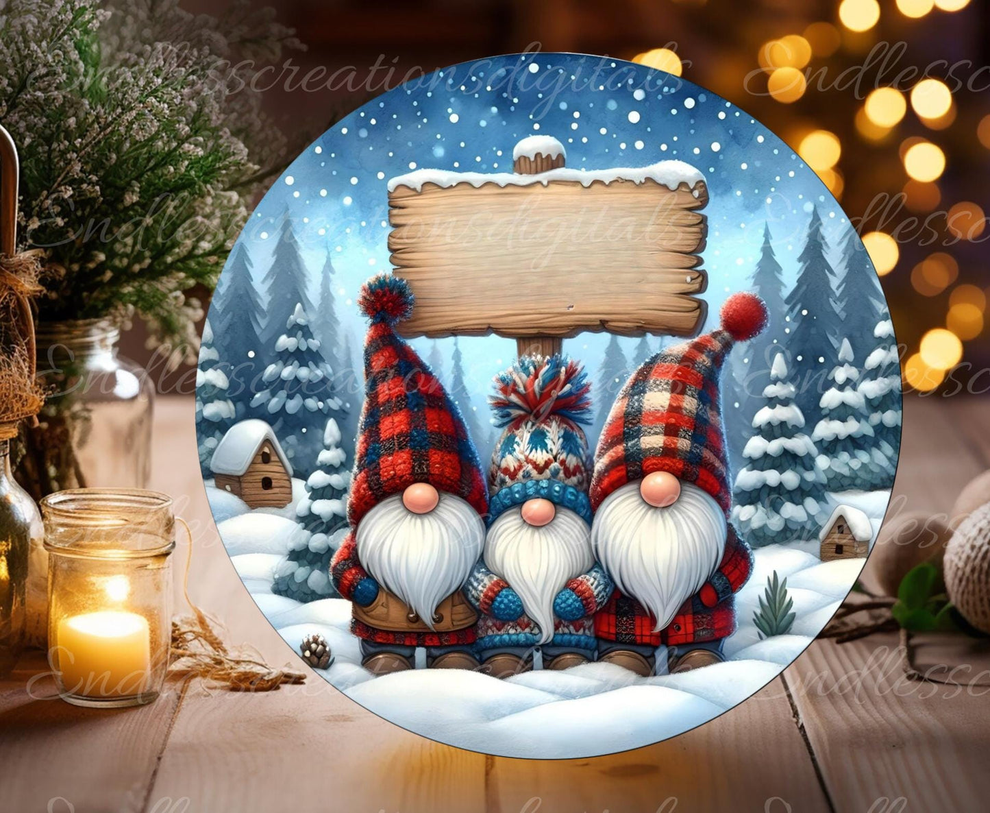 SNUGGLE UP GNOMIES WINTER ROUND