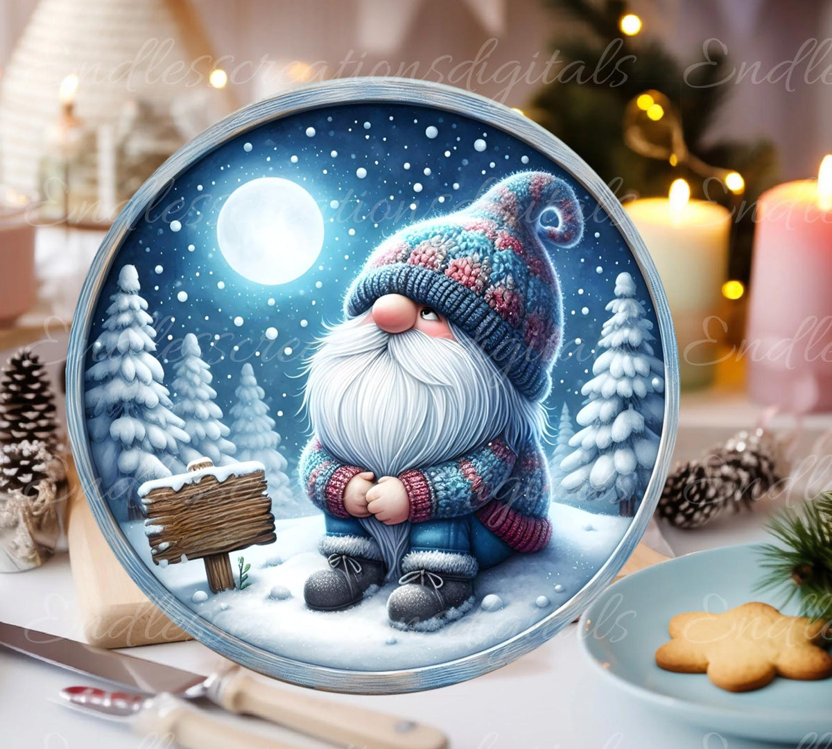 WHITE CHRISTMAS GNOME