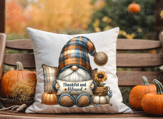 FALL PILLOW GNOMES BUNDLE TRANSPARENCIES