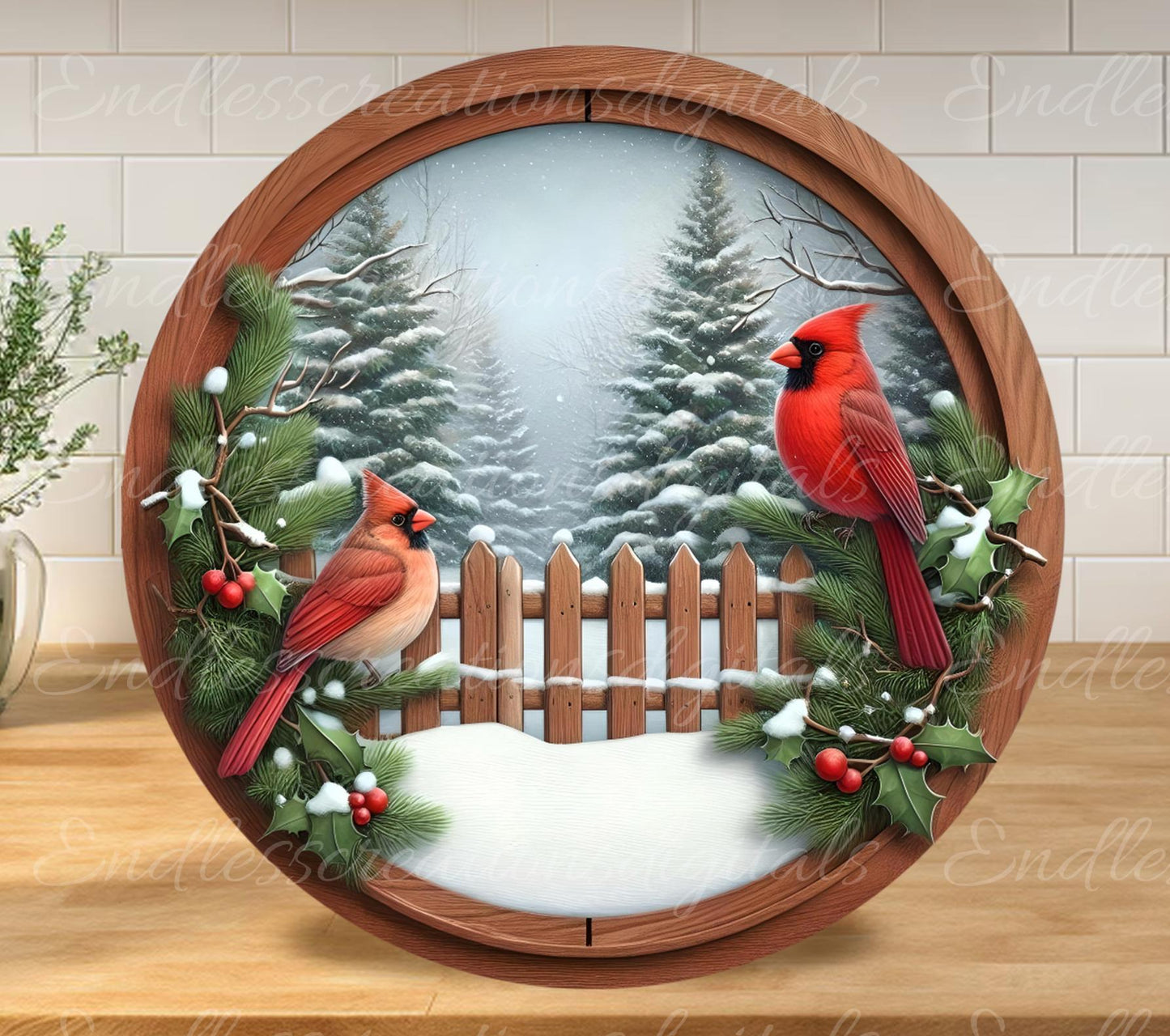 WINTER MEMORIAL CARDINALS