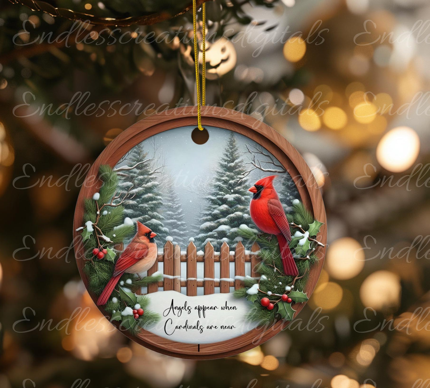 WINTER MEMORIAL CARDINALS