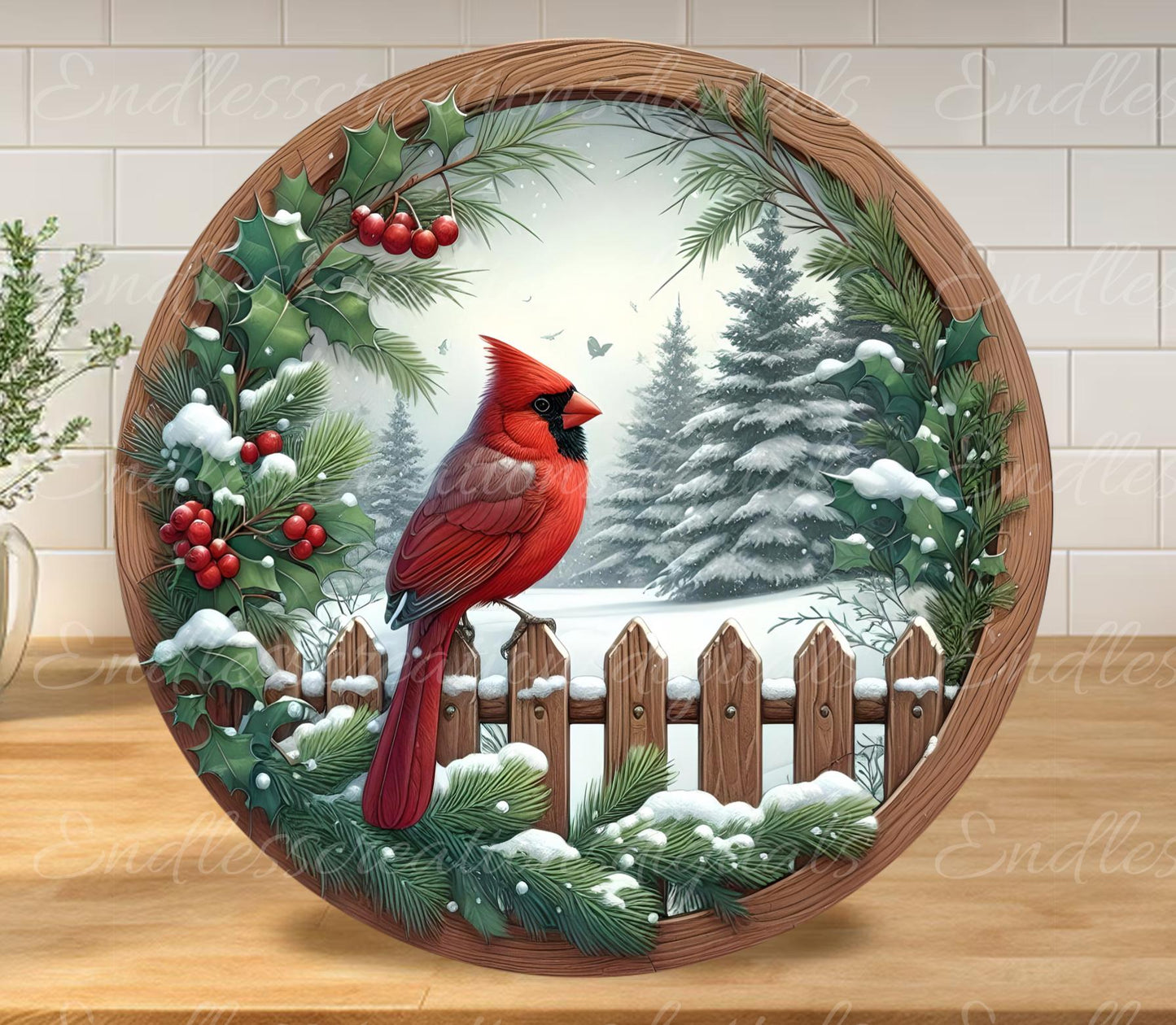 WINTER MEMORIAL CARDINALS