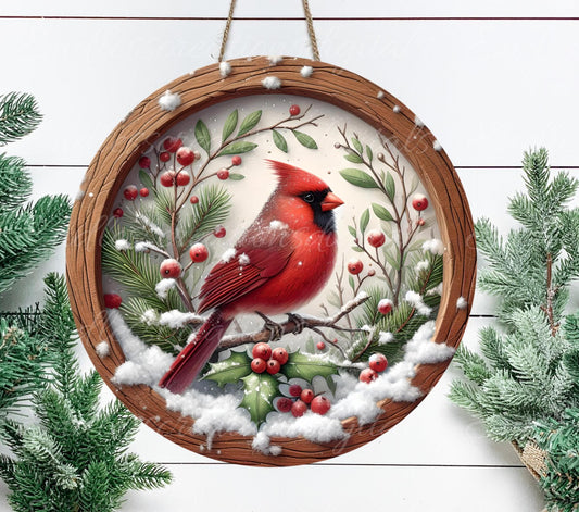 WINTER CARDINAL ROUND