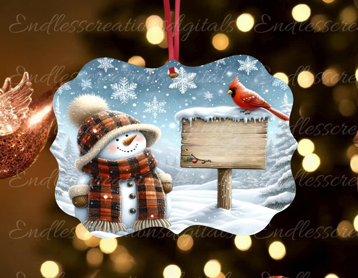 KISSES FROM HEAVEN CHRISTMAS ORNAMENT