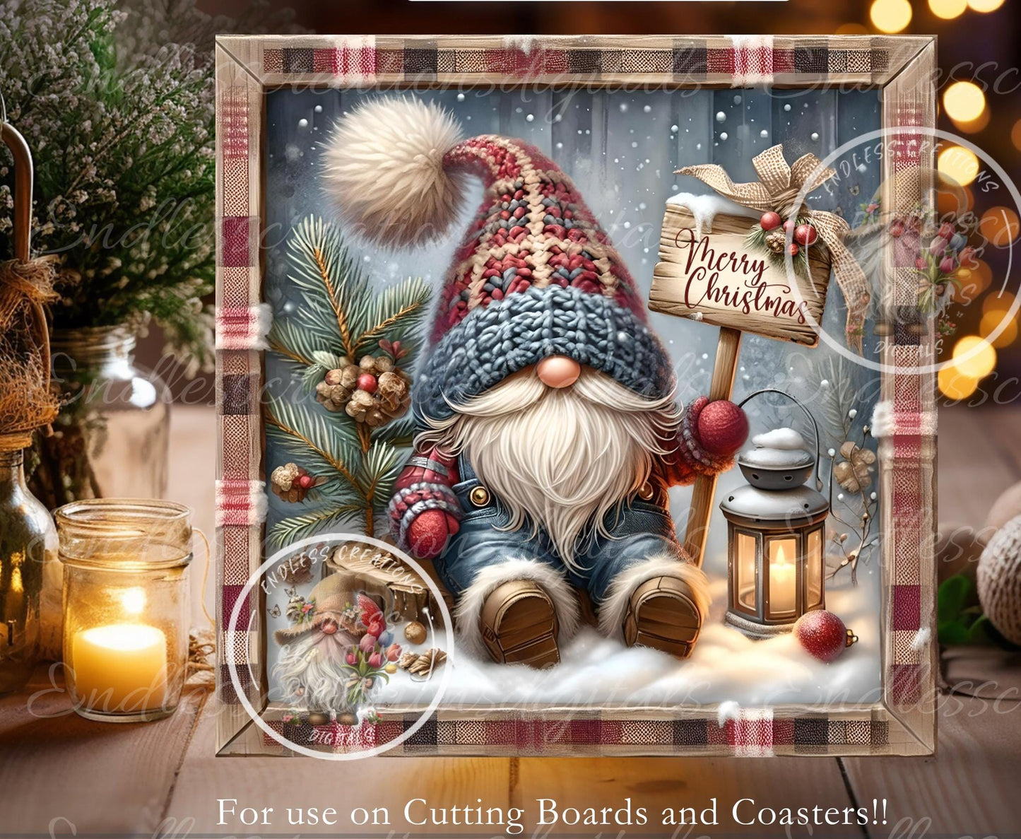 SQUARE WINTER GNOME
