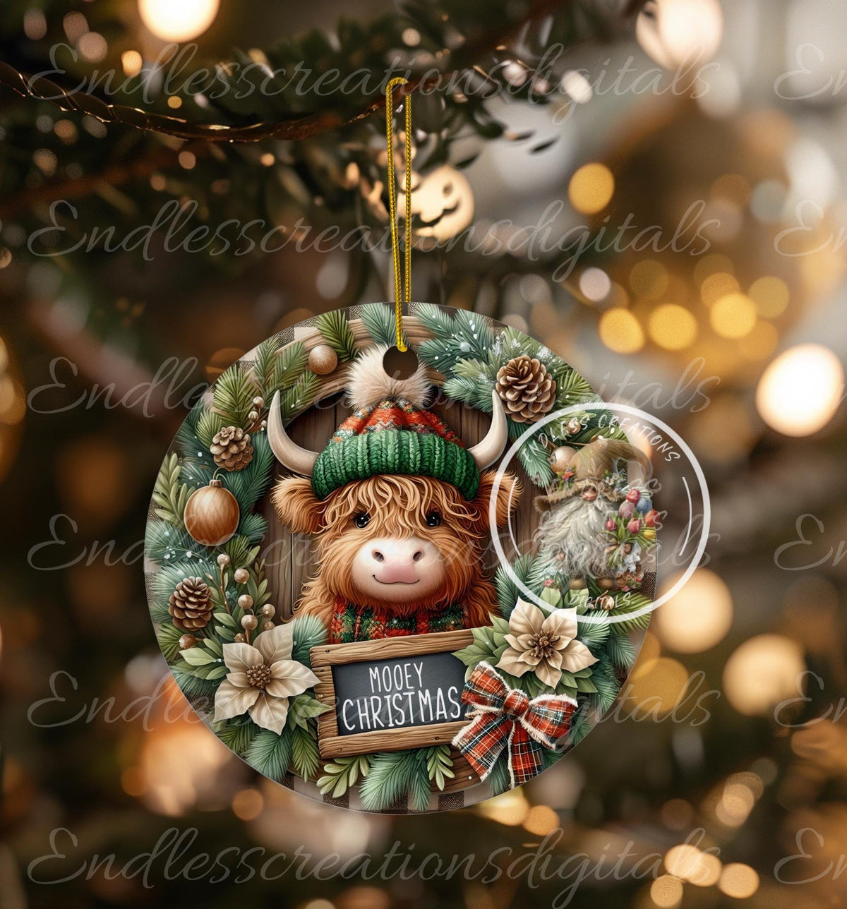 ROUND MOOEY CHRISTMAS