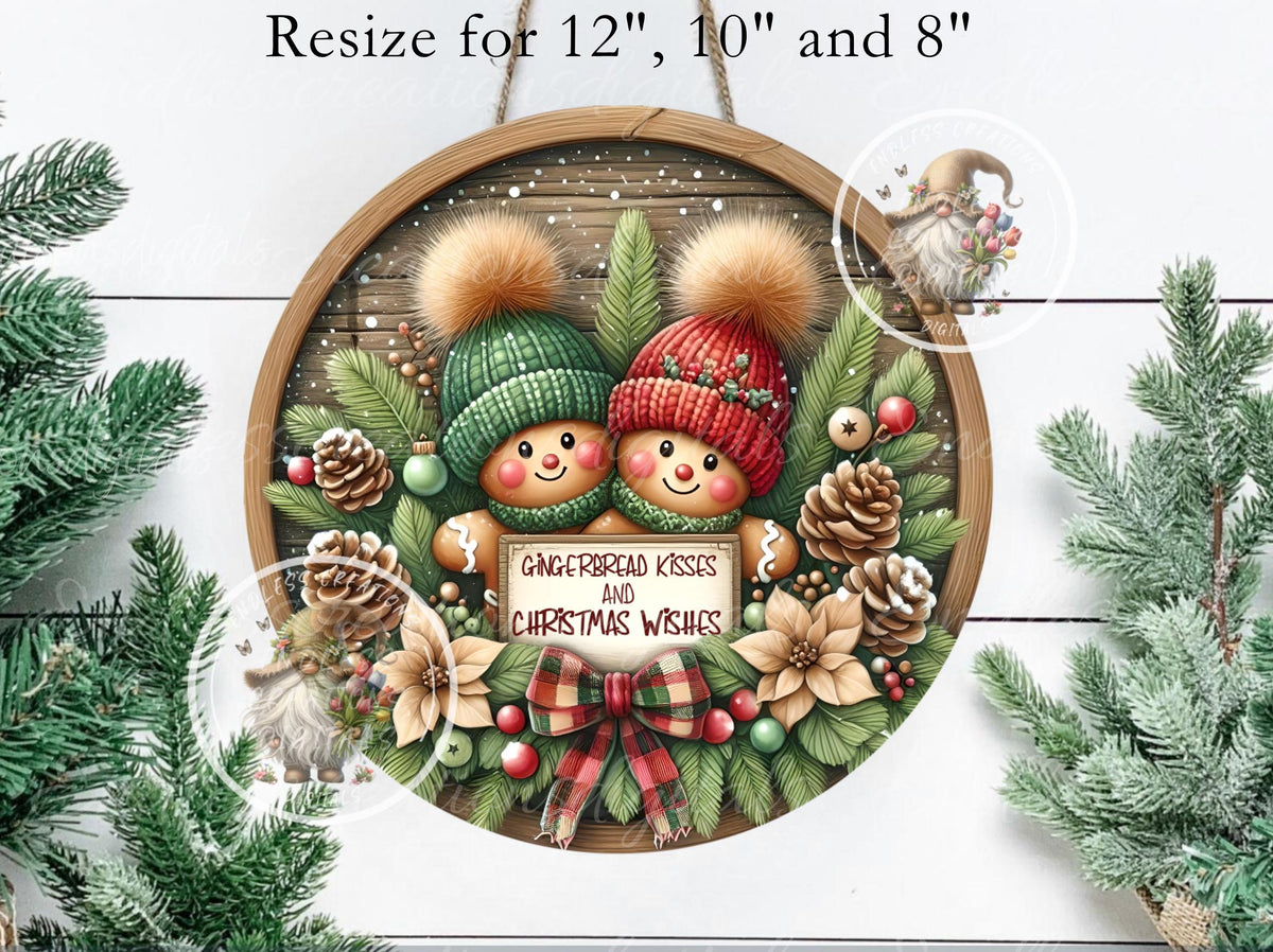 GINGERBREAD COUPLE CHRISTMAS
