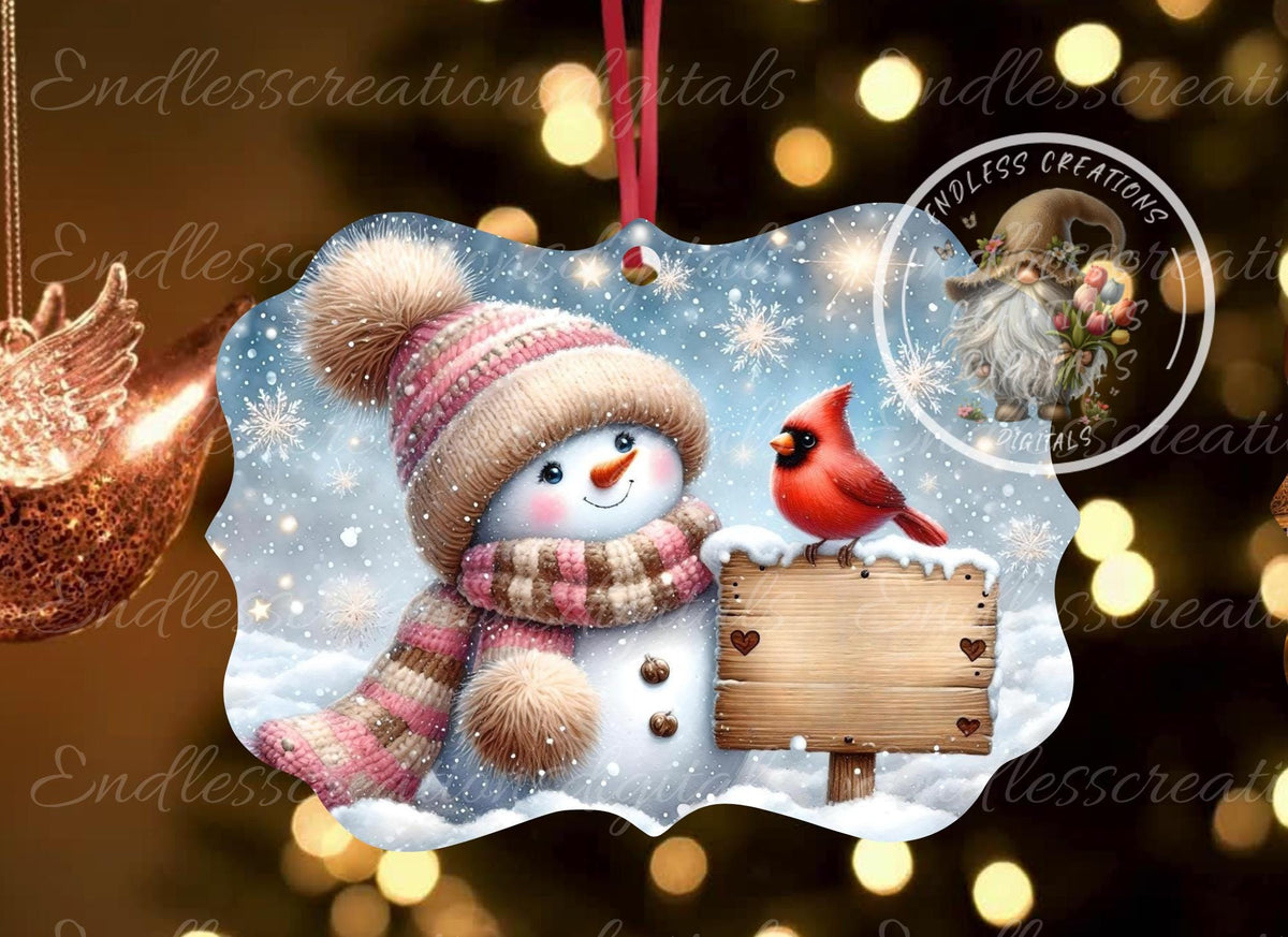 KISSES FROM HEAVEN CHRISTMAS ORNAMENT/GIFT TAG