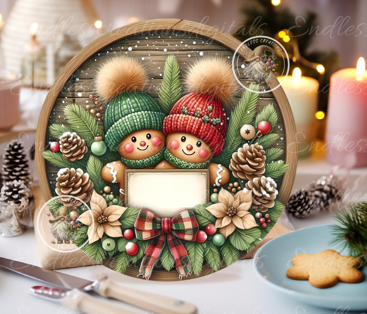 GINGERBREAD COUPLE CHRISTMAS