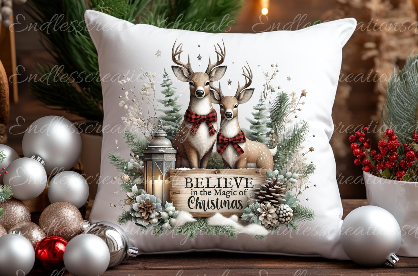 CHRISTMAS DEER TRANSPARENCY BUNDLE