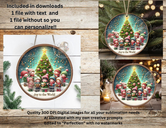 JOY TO THE WORLD CHRISTMAS ROUND