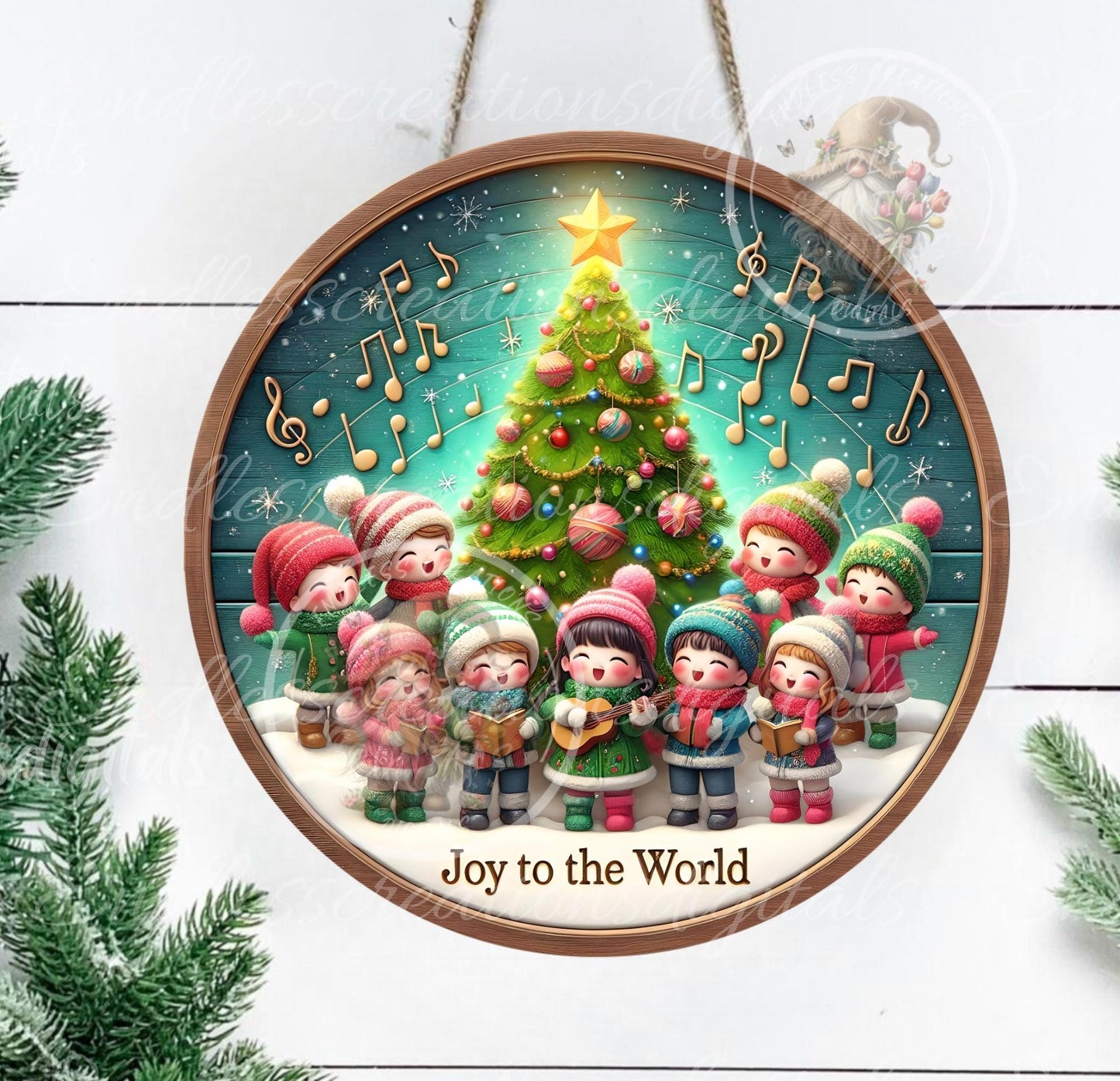 JOY TO THE WORLD CHRISTMAS ROUND