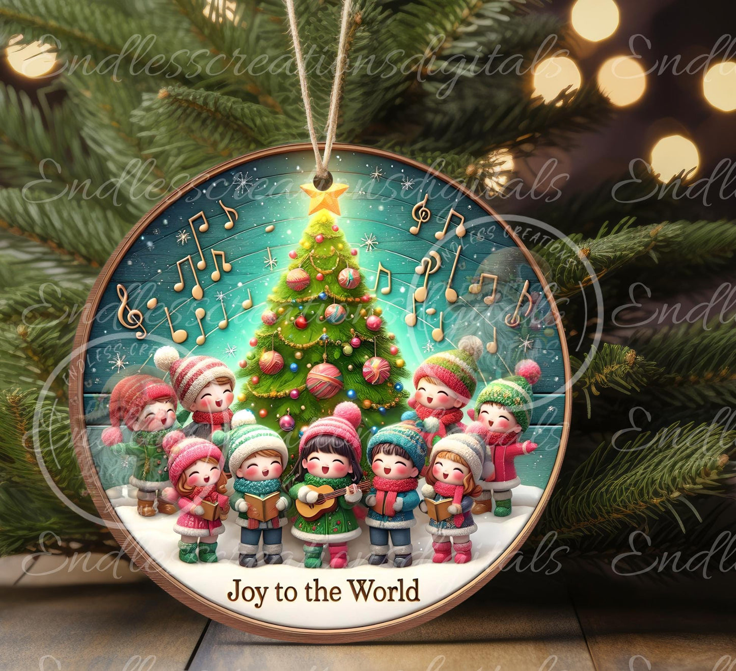JOY TO THE WORLD CHRISTMAS ROUND