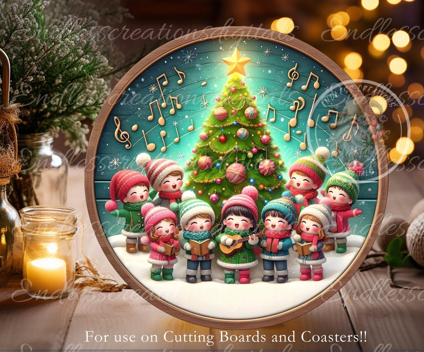 JOY TO THE WORLD CHRISTMAS ROUND