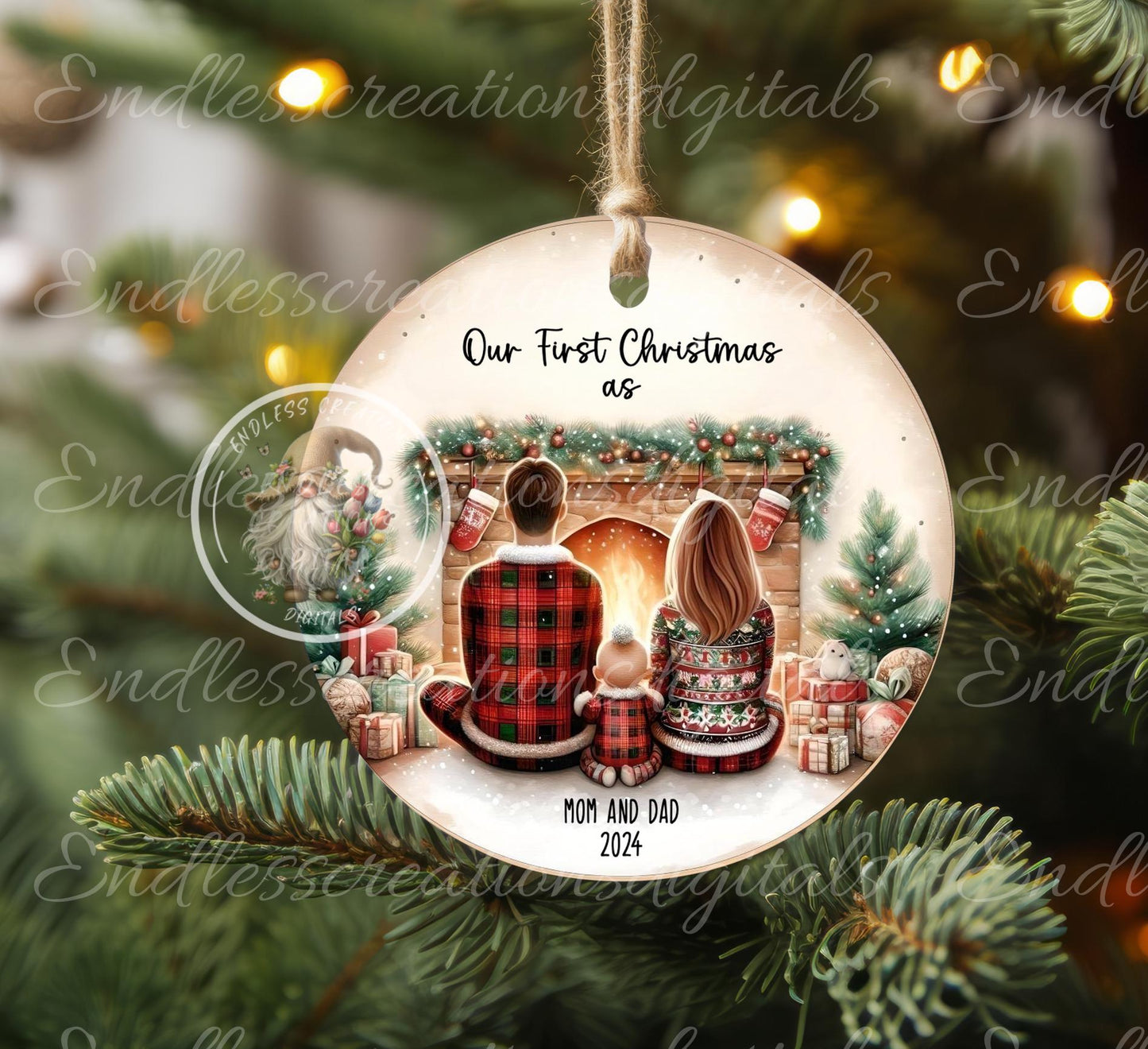 PARENTS FIRST CHRISTMAS ORNAMENT