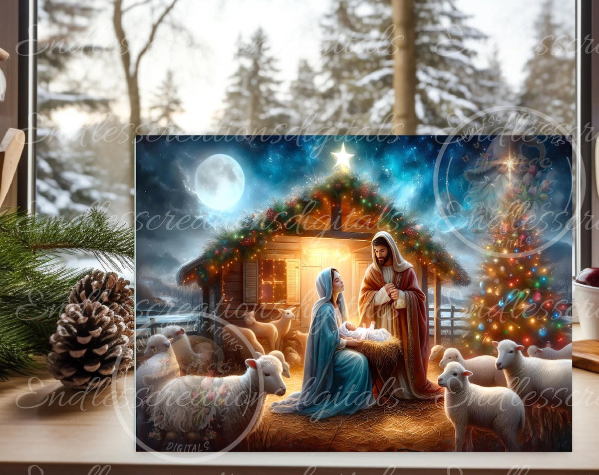 NATIVITY SCENE CHRISTMAS