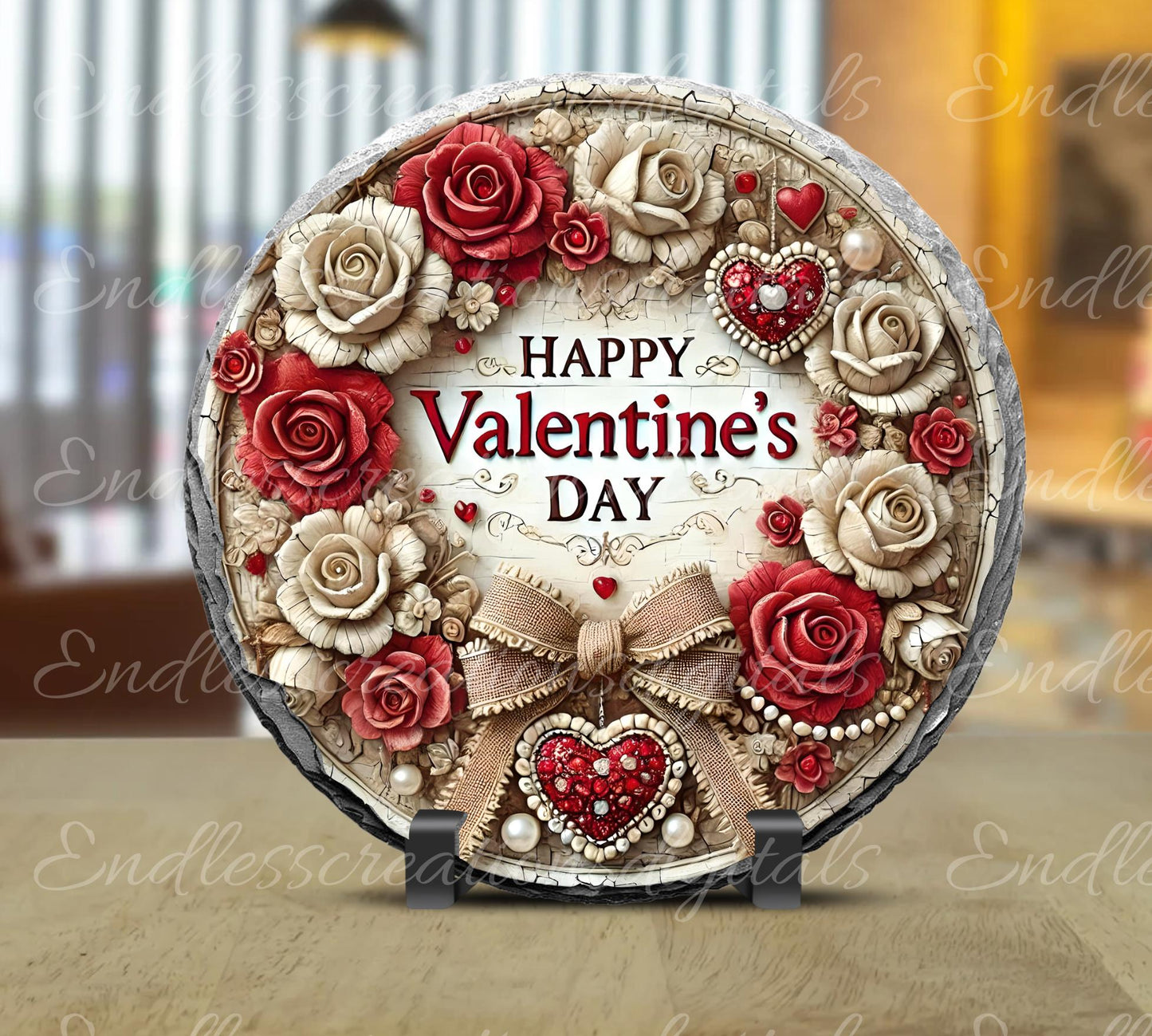 HAPPY VALENTINES door hanger, keychain, round cutting board png  for sublimation high resolution, 2 files for download AND can be resized
