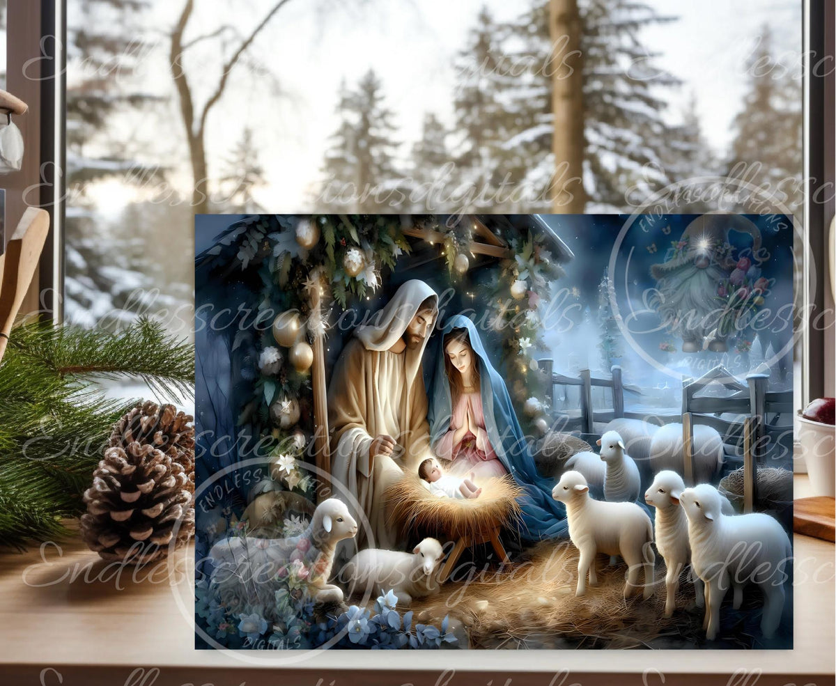 NATIVITY SCENE CHRISTMAS