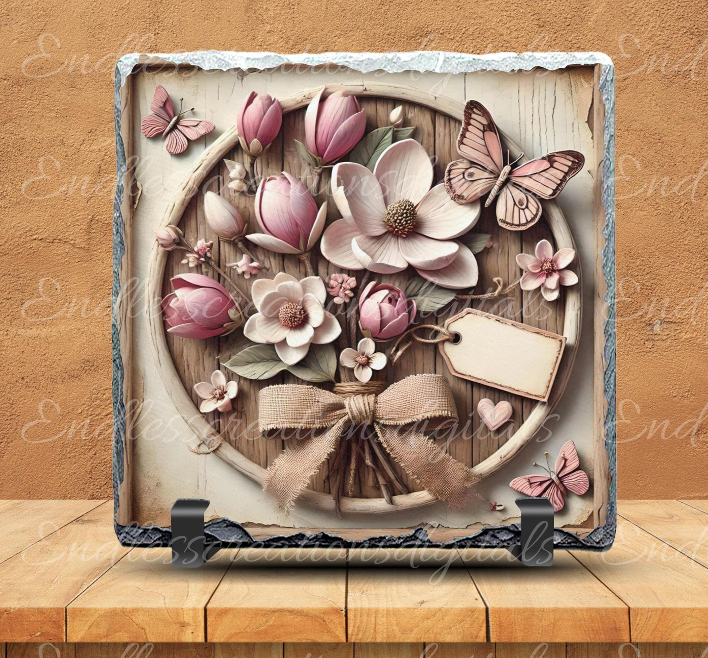 MAGNOLIA SQUARE HOME Sweet Home door hanger, wreath sign, slate,  for sublimation high resolution can be resized, 2 files 1 blank, resize