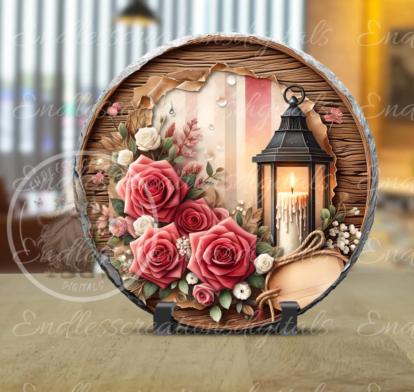 HOME IS WHERE MY HEART IS VALENTINES ROUND
