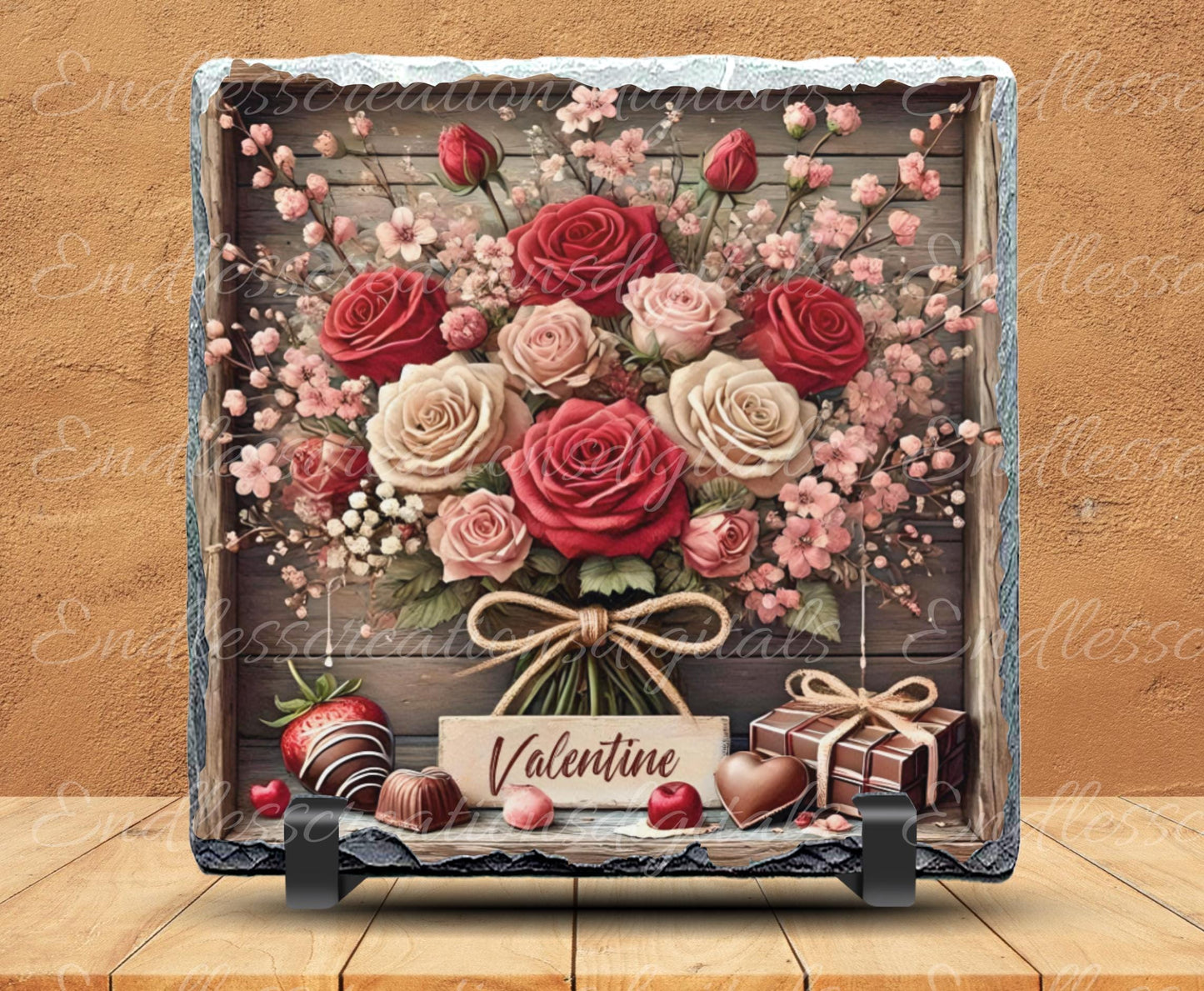 MY VALENTINES ROSES SQUARE