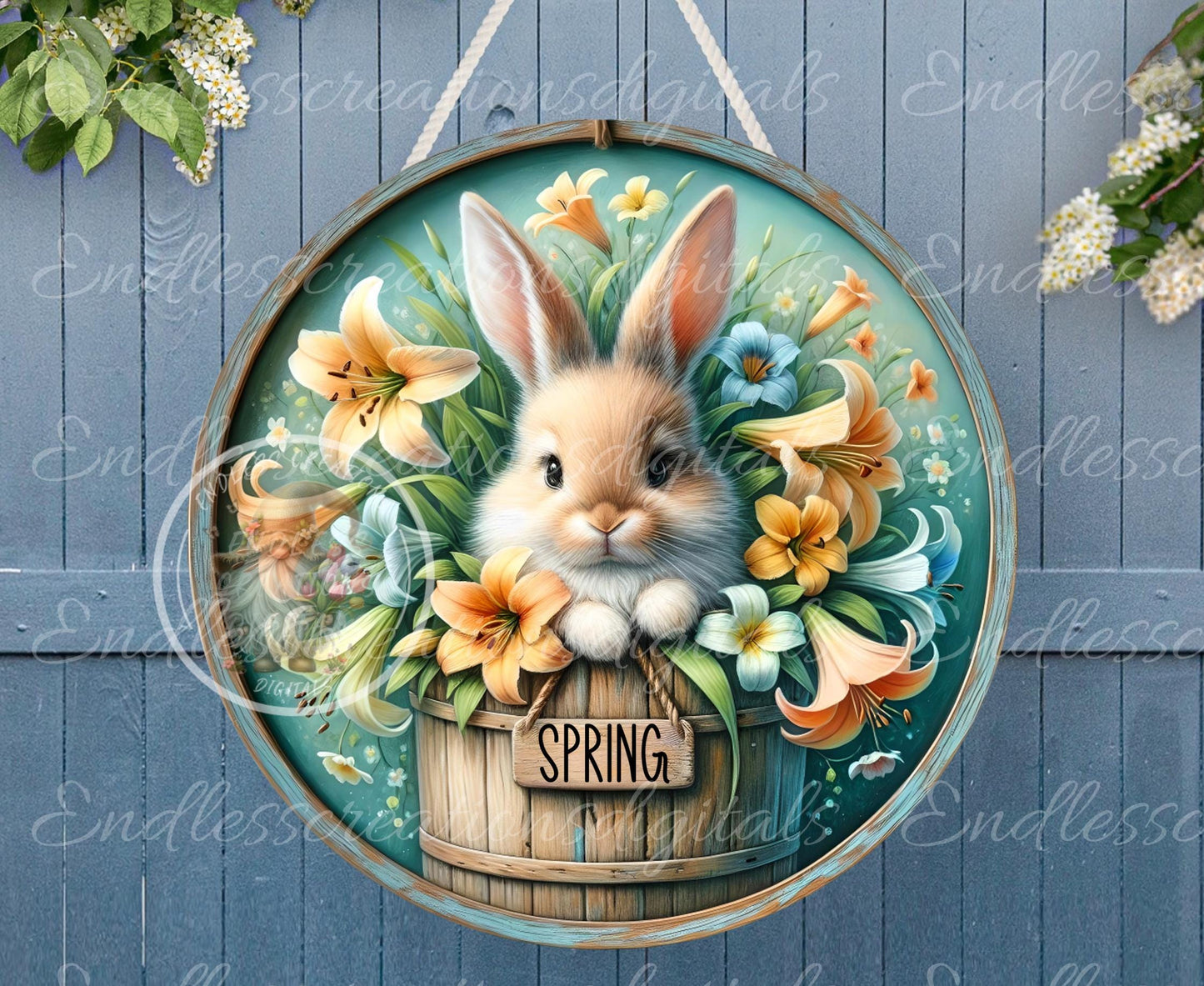 SPRING LILY BUNNY
