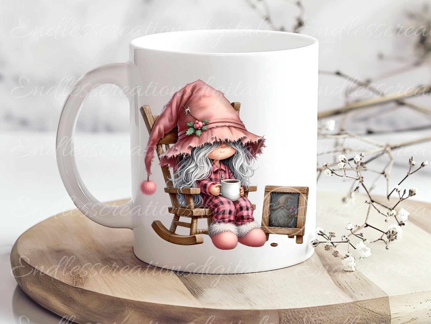 COFFEE GNOME SUBLIMATION TRANSPARENCIES FOR MUGS