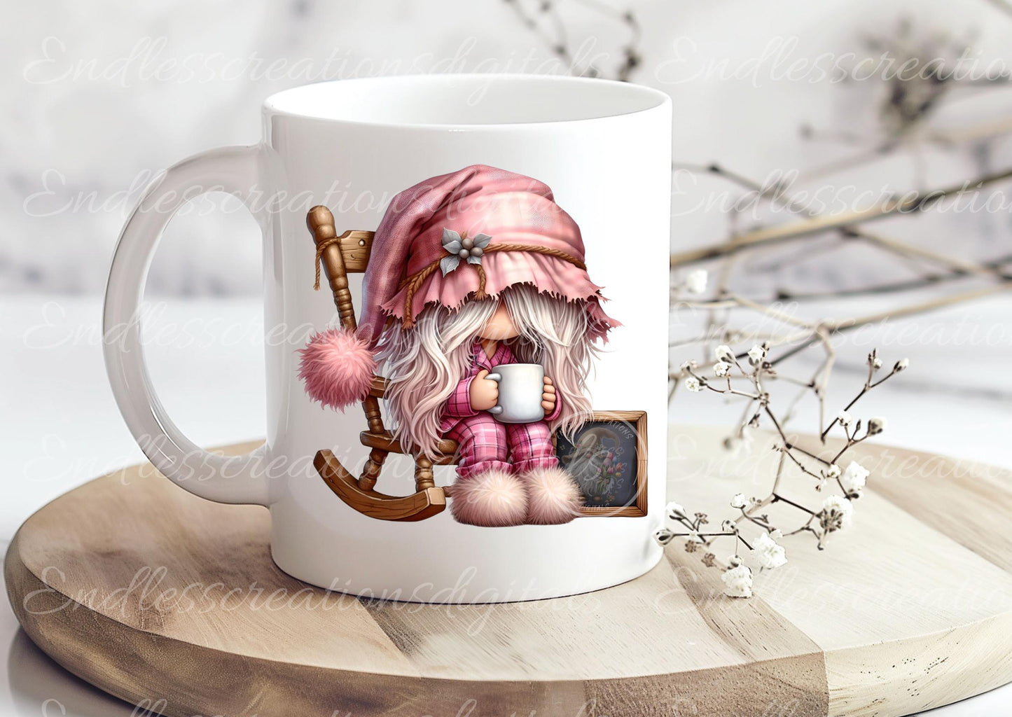 COFFEE GNOME SUBLIMATION TRANSPARENCIES FOR MUGS