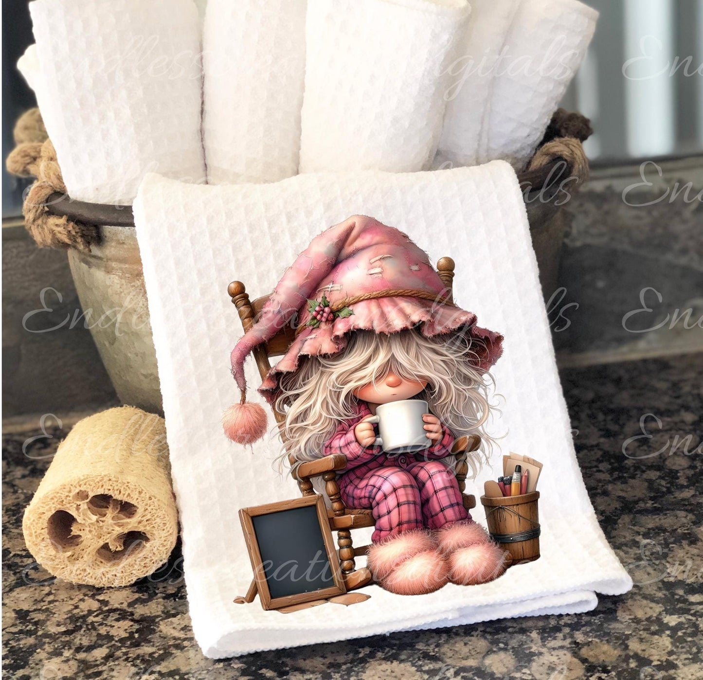 COFFEE GNOME SUBLIMATION TRANSPARENCIES FOR MUGS