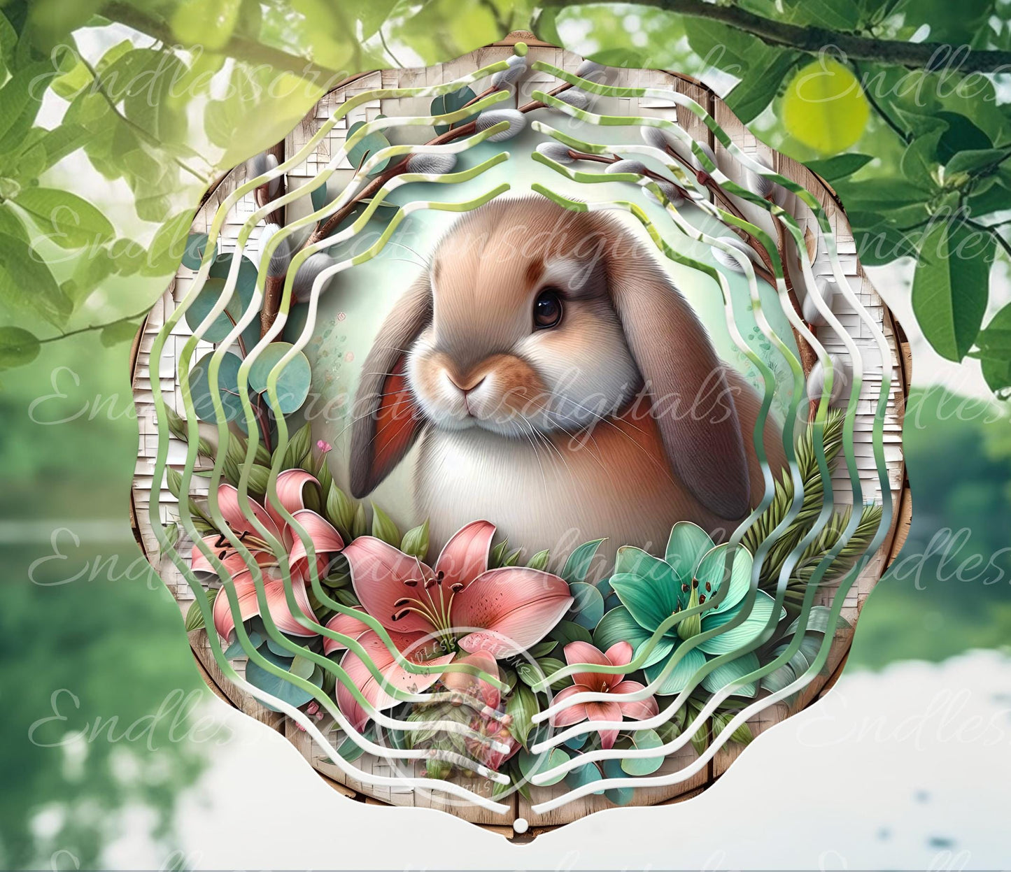 SPRING EASTER RABBIT