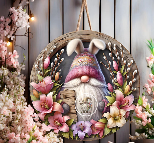 EASTER BUNNY GNOME