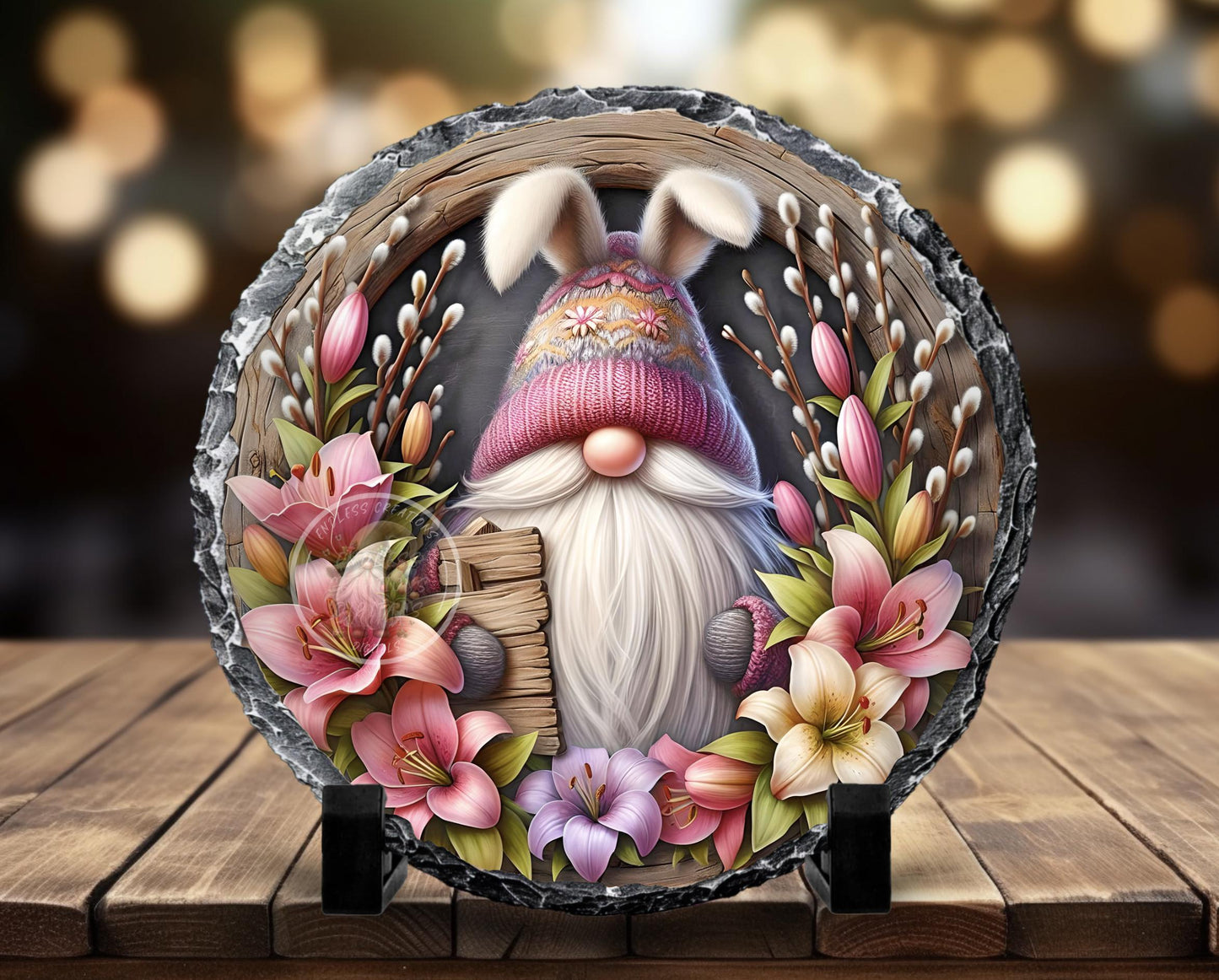 EASTER BUNNY GNOME