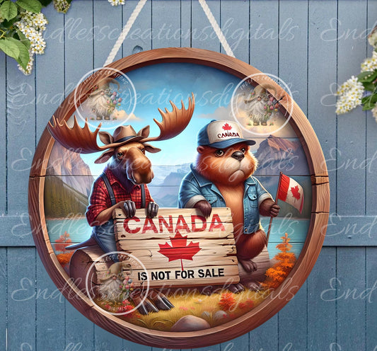 NOT FOR SALE Canada Moose Beaver