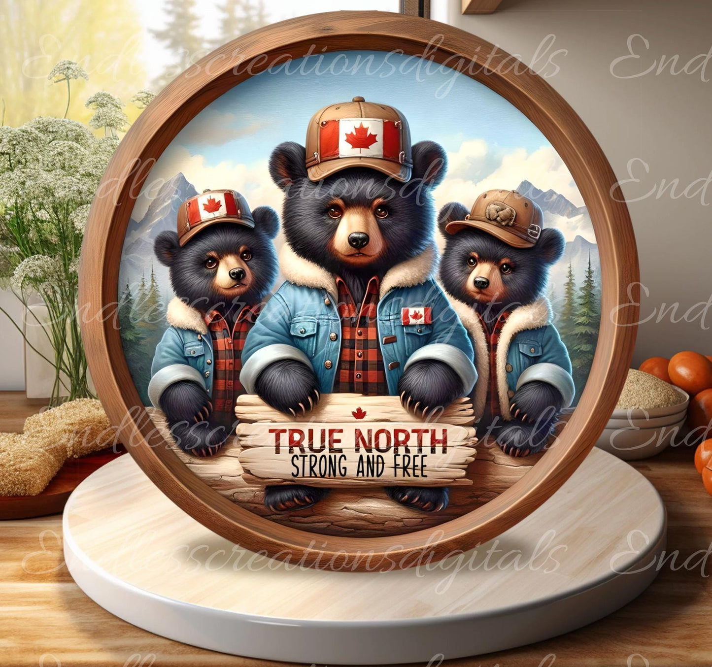 CANADA  BEARS TRUE NORTH