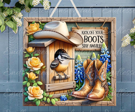 COWBOY BOOTS SPRING ROUND