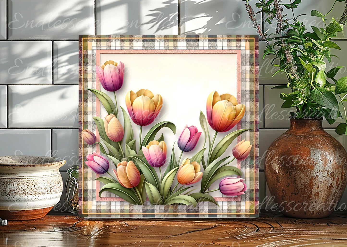 WELCOME SQUARE SPRING Tulips